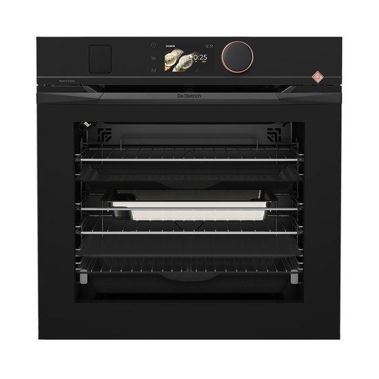 De Dietrich kombinált pirolitikus gőzsütő, 73 l, 19 funkció, 135 auto recept, TFT, heritage