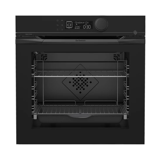 De Dietrich multifunkciós sütő, gőztisztítás, 73 l, 12 funkció, 70 auto recept, LCD, infinite black
