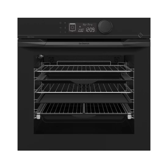 De Dietrich pirolitikus sütő, 73 l, 13 funkció, 98 auto recept, LCD, infinite black