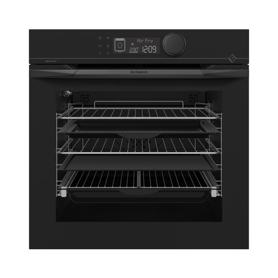 De Dietrich pirolitikus sütő, 73 l, 13 funkció, 98 auto recept, LCD, infinite black