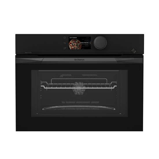 De Dietrich kompakt kombinált mikro-sütő, 40 l, 7 funkció, 20 auto recept, TFT, infinite black
