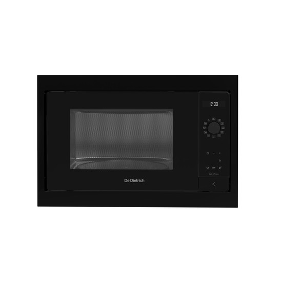De Dietrich beépíthető mikrohullámú sütő, 26 l, 11 funkció, LED, infinite black De Dietrich beépíthető mikrohullámú sütő, 26 l, 11 funkció, LED, infinite black