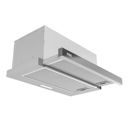 EVIDO FORTE 60X teleszkópos páraelszívó, 60 cm, billenőkapcsoló, inox