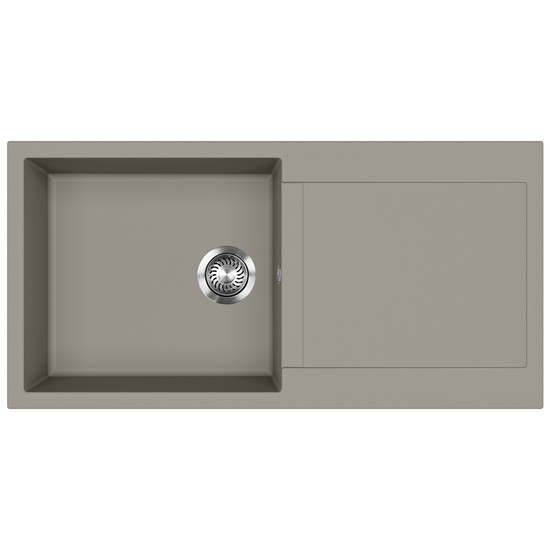 EVIDO Cubo XL 6S gránit mosogató, 1000 x 500 mm, platina EVIDO Cubo XL 6S gránit mosogató, 1000 x 500 mm, platina