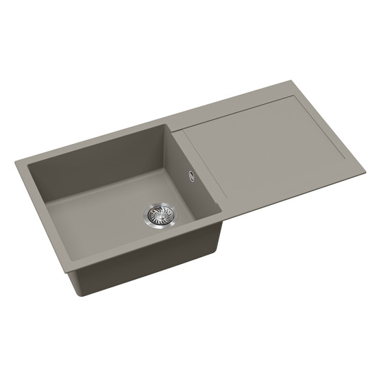 EVIDO Cubo XL 6S gránit mosogató, 1000 x 500 mm, platina EVIDO Cubo XL 6S gránit mosogató, 1000 x 500 mm, platina