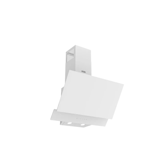 EVIDO SKY PRO 60W design páraelszívó, 60 cm, érintőszenzoros vezérlés, fehér üveg