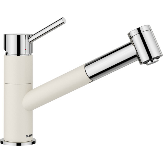 BLANCO KANO-S Vario törtfehér/króm HD BLANCO KANO-S Vario törtfehér/króm HD