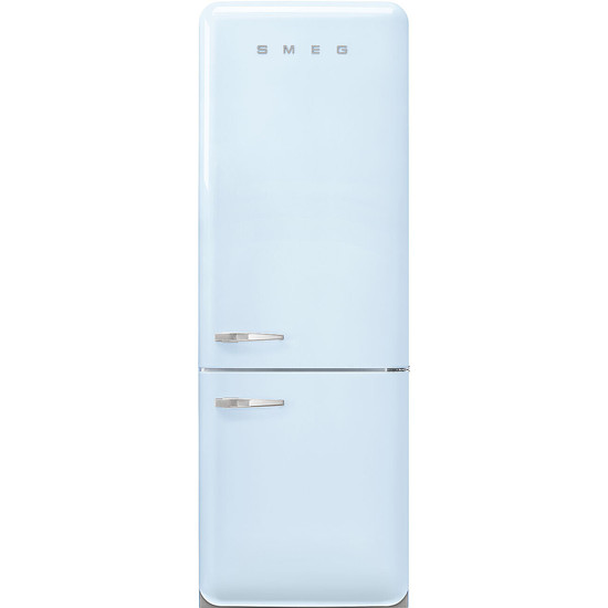SMEG KOMBINÁLT HŰTŐ ÉS FAGYASZTÓ, retro, 70,6x205 cm, jobb oldali pántok, világoskék SMEG KOMBINÁLT HŰTŐ ÉS FAGYASZTÓ, retro, 70,6x205 cm, jobb oldali pántok, világoskék