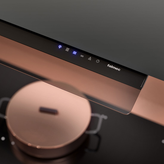 FALMEC VIRGOLA TOUCH NRS beépíthető páraelszívó, 90 cm, inox