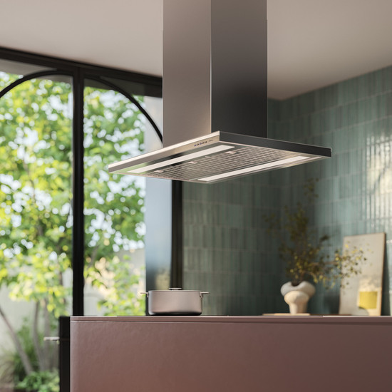 FALMEC LUMEN NRS sziget páraelszívó, 90 cm, inox