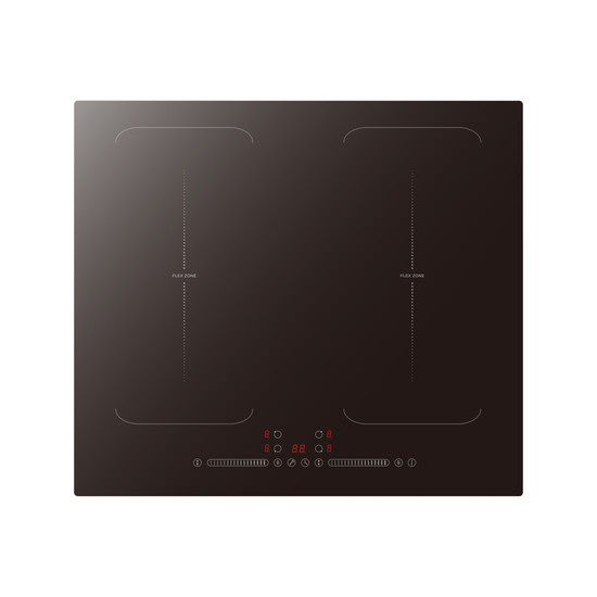 EVIDO VETRO 60DB indukciós főzőlap, 60 cm, 2 db multizone, fekete EVIDO VETRO 60DB indukciós főzőlap, 60 cm, 2 db multizone, fekete