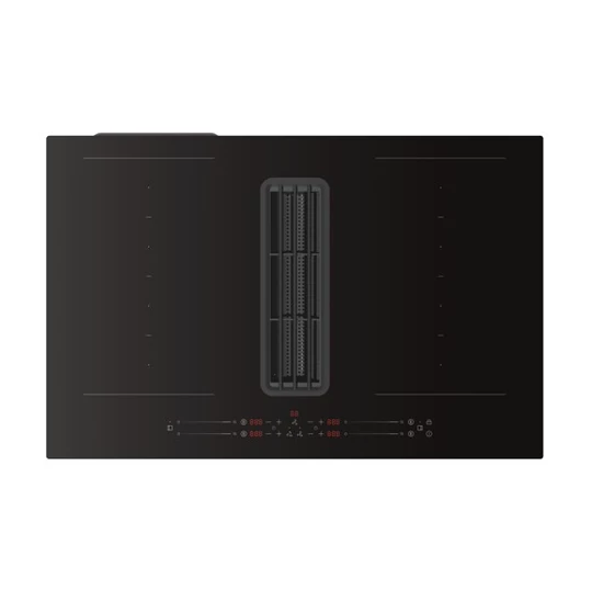 EVIDO VENTO 80DB páraelszívóval integrált indukciós főzőlap, 80 cm, 2 db multizone, fekete