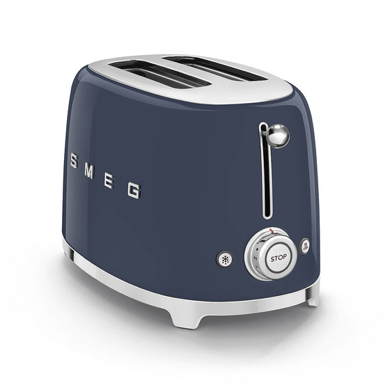 SMEG KENYÉRPIRÍTÓ, retro, 2 szeletes, tengerészkék SMEG KENYÉRPIRÍTÓ, retro, 2 szeletes, tengerészkék