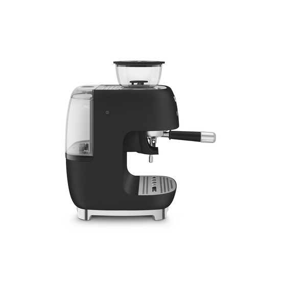 SMEG ŐRLŐVEL KOMBINÁLT ESPRESSO KÁVÉFŐZŐ, retro, matt fekete SMEG ŐRLŐVEL KOMBINÁLT ESPRESSO KÁVÉFŐZŐ, retro, matt fekete