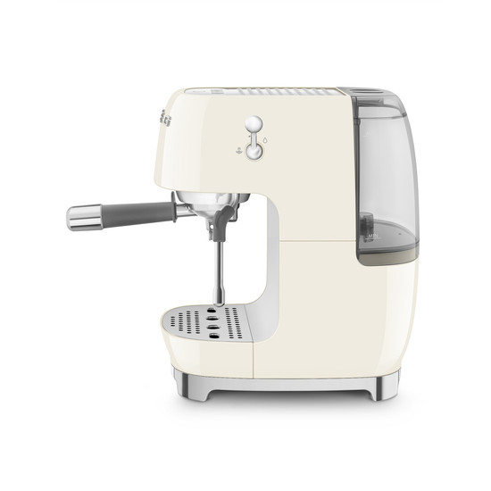 SMEG ESPRESSO KÁVÉFŐZŐ COLD BREW FUNKCIÓVAL, retro, bézs