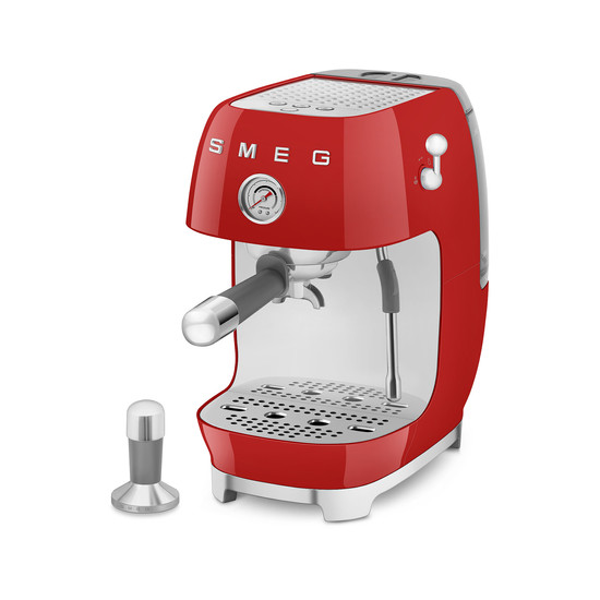 SMEG ESPRESSO KÁVÉFŐZŐ COLD BREW FUNKCIÓVAL, retro, piros SMEG ESPRESSO KÁVÉFŐZŐ COLD BREW FUNKCIÓVAL, retro, piros