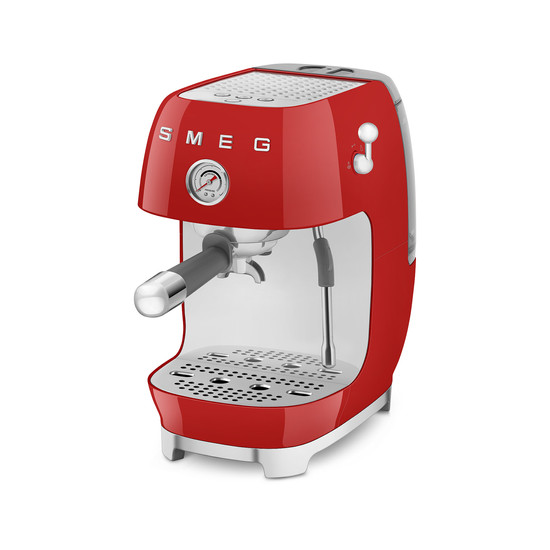 SMEG ESPRESSO KÁVÉFŐZŐ COLD BREW FUNKCIÓVAL, retro, piros SMEG ESPRESSO KÁVÉFŐZŐ COLD BREW FUNKCIÓVAL, retro, piros
