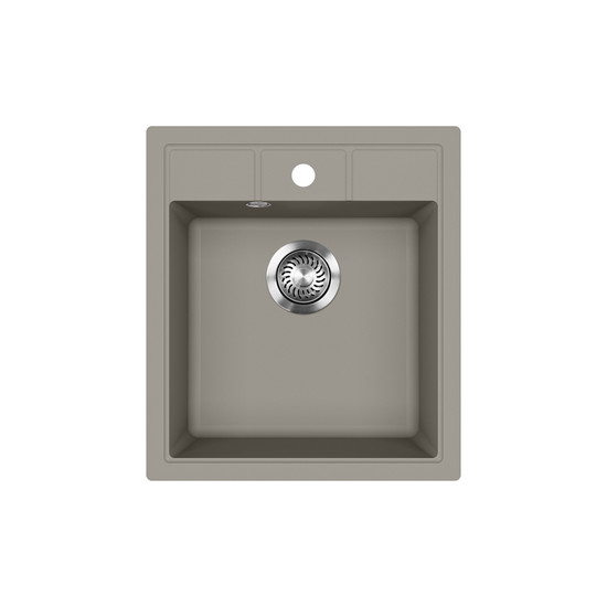EVIDO Easy 45 gránit mosogató, 515 x 460 mm, platina EVIDO Easy 45 gránit mosogató, 515 x 460 mm, platina