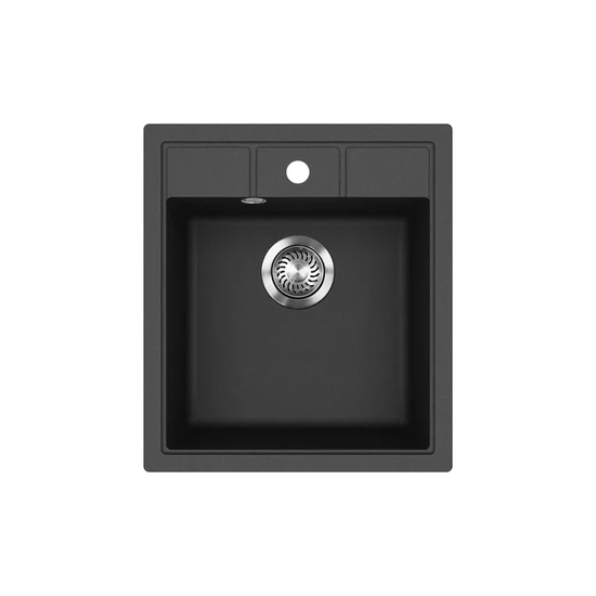 EVIDO EASY 45 gránit mosogató, 460 x 515 mm, antracit
