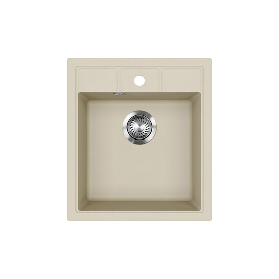 EVIDO Easy 45 gránit mosogató, 515 x 460 mm, bézs