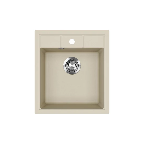 EVIDO Easy 45 gránit mosogató, 515 x 460 mm, bézs