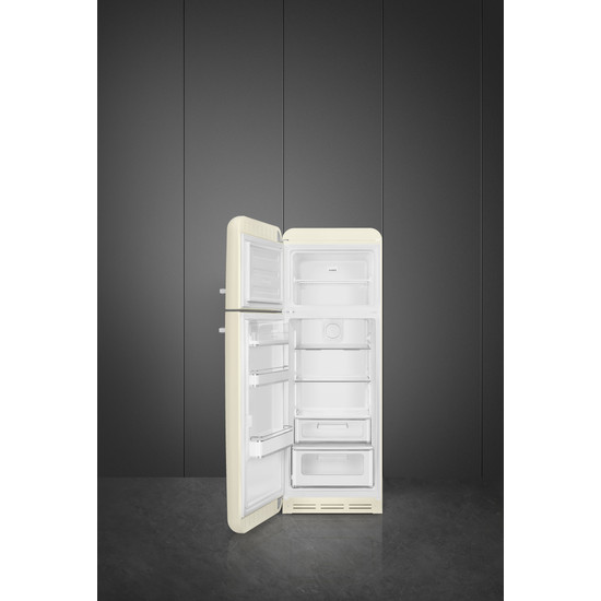 SMEG KOMBINÁLT HŰTŐ ÉS FAGYASZTÓ, retro, 60,1x172 cm, bal oldali pántok, bézs SMEG KOMBINÁLT HŰTŐ ÉS FAGYASZTÓ, retro, 60,1x172 cm, bal oldali pántok, bézs