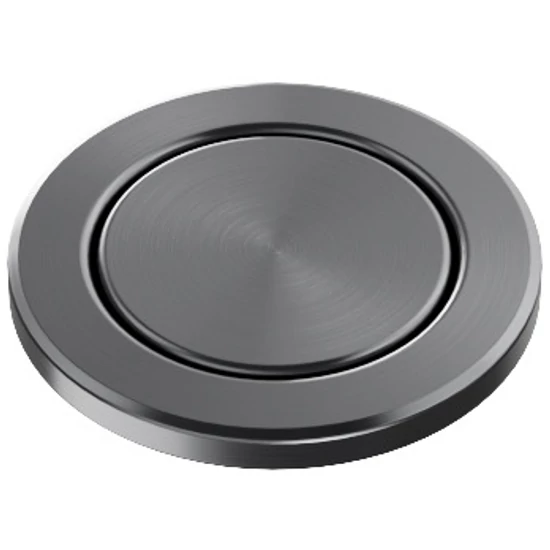 BLANCO PushControl III nyomógomb lefolyó-távműködtetőhöz, satin dark steel