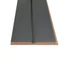 Fali panel ADAGIO Antracit Kezdő profil 2750x176x12mm