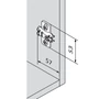 Kép 3/3 - B 173L8130 3mm-es eurocsavaros keresztalakú szerelőtalp-2