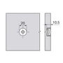 Imagine 2/2 - B 295.1000 Előlap beállító excenter-1