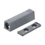 Imagine 1/5 - B 956.1201 Tip-on egyenes adapter rövid Szürke
