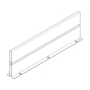 Imagine 2/2 - Blum Orga-line Z46L470S köztes fal 151x470mm 500mm selyemfehér-1