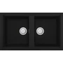 Imagine 1/3 - Elleci Best 450 gránit mosogató G40 Full Black 840x480mm