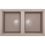Imagine 1/3 - Elleci Best 450 gránit mosogató G43 Tortora 840x480mm