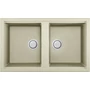 Imagine 1/3 - Elleci Best 450 gránit mosogató G62 Bianco Antico 840x480mm