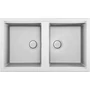 Imagine 1/3 - Elleci Best 450 gránit mosogató G68 Bianco Titano 840x480mm