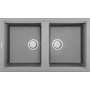 Imagine 1/3 - Elleci Best 450 gránit mosogató M79 Aluminium 840x480mm