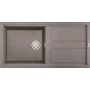 Imagine 1/3 - Elleci Best 480 gránit mosogató G48 Cemento 980x480mm