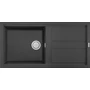 Imagine 1/3 - Elleci Best 480 gránit mosogató G59 Antracite 980x480mm