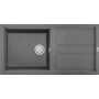Imagine 1/3 - Elleci Best 480 gránit mosogató M73 Titanium 980x480mm