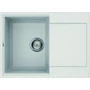 Imagine 1/3 - Elleci Easy 135 gránit mosogató G68 Bianco Titano 660x480mm