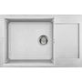 Imagine 1/3 - Elleci Easy 310 gránit mosogató G68 Bianco Titano 760x480mm