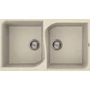Imagine 1/3 - Elleci Ego 450 gránit mosogató G62 Bianco Antico 840x485mm