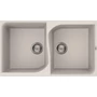Imagine 1/3 - Elleci Ego 450 gránit mosogató G68 Bianco Titano 840x485mm
