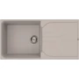 Imagine 1/3 - Elleci Ego 480 gránit mosogató M79 Aluminium 980x485mm