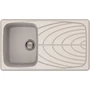 Imagine 1/3 - Elleci Master 400 gránit mosogató G68 Bianco Titano 840x480mm