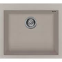 Imagine 1/3 - Elleci Quadra 105 gránit mosogató G43 Tortora 550x480mm