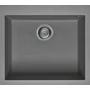 Imagine 1/3 - Elleci Quadra 105 gránit mosogató M73 Titanium 550x480mm
