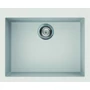 Imagine 1/3 - Elleci Quadra 110 gránit mosogató G68 Bianco Titano 590x480mm