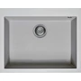 Imagine 1/3 - Elleci Quadra 110 gránit mosogató M79 Aluminium 590x480mm